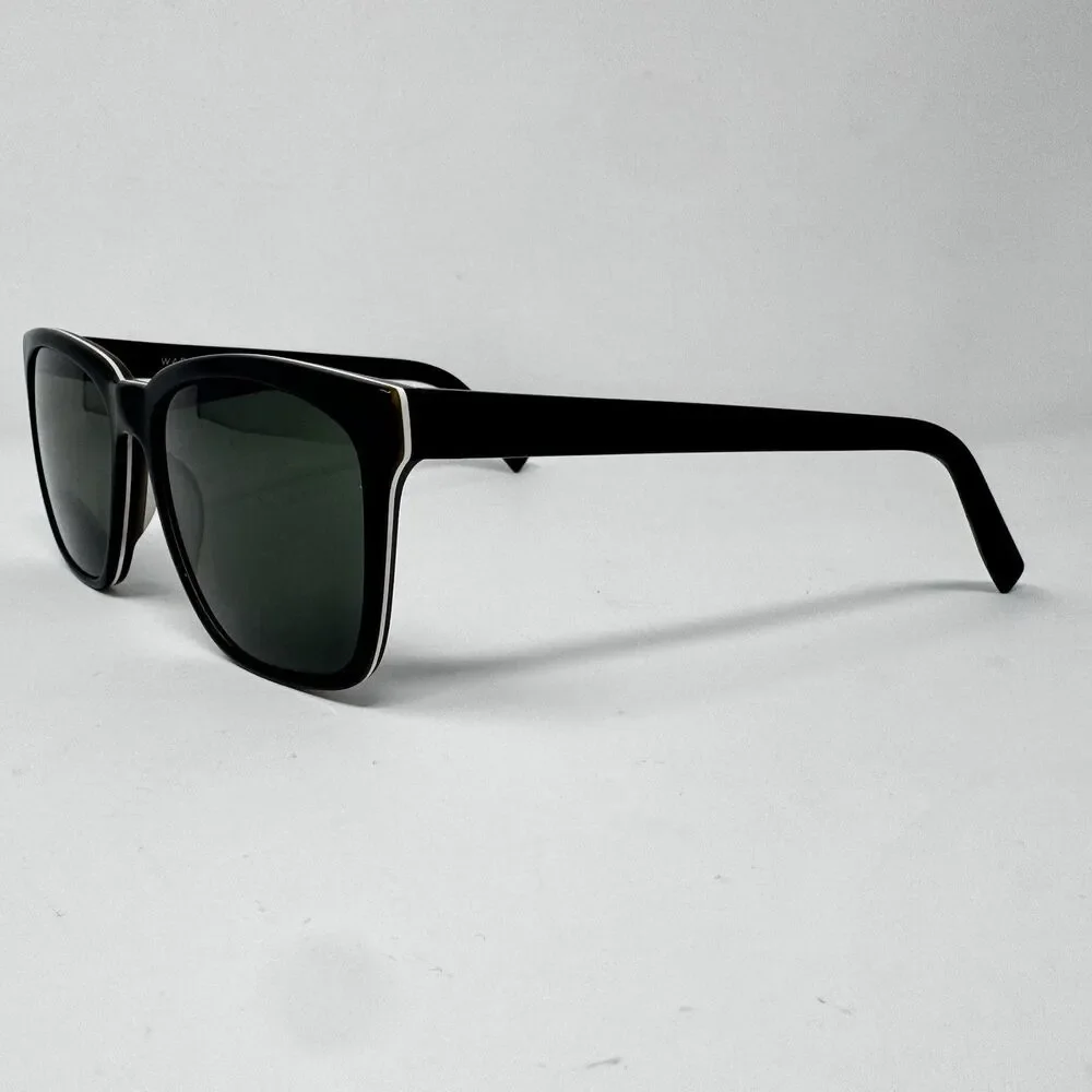 Warby Parker Barkley W103 Black Eyeglass Frames 58-19-145